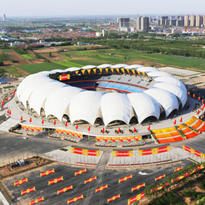 滄州市體育場鳥瞰圖