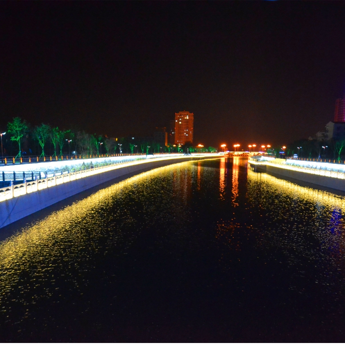運(yùn)河景觀帶照明提升工程